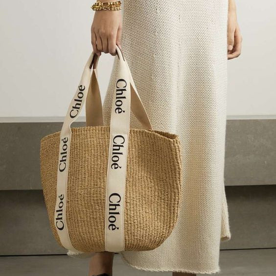 Chlo¨¦ Torba Woody Large Typu Basket Bag