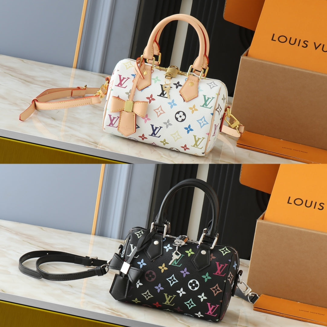 Louis Vuitton LV Speedy Bandouli¨¨re 20 Handbag 20.5x13.5x12cm