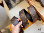 LV Toiletry Pouch 26 in Monogram Reverse Canvas with Wide Shoulder Strap