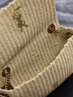YSL Kate In Raffia - 28.5×20×6cm