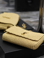 YSL Kate In Raffia - 28.5×20×6cm