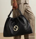 GUCCI Blondie large embellished leather tote