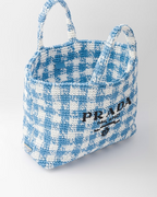 PRADA  Large crochet tote bag