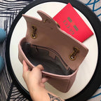 Gucci Marmont matelassé shoulder bag in Pink