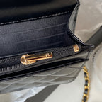 CHANEL  Handbag AP3240 GP Black Size 19 cm