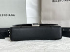 Balenciaga Downtown Crossbody Black Bag - 20x5x13cm